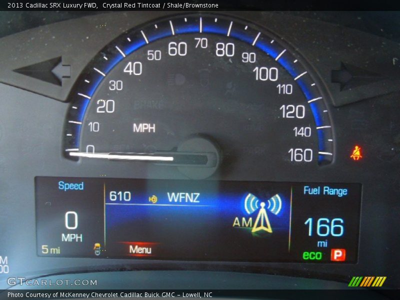 Crystal Red Tintcoat / Shale/Brownstone 2013 Cadillac SRX Luxury FWD