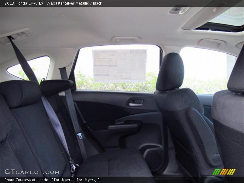 Alabaster Silver Metallic / Black 2013 Honda CR-V EX