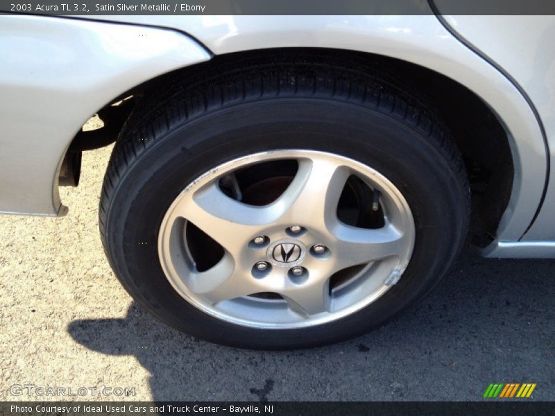 Satin Silver Metallic / Ebony 2003 Acura TL 3.2