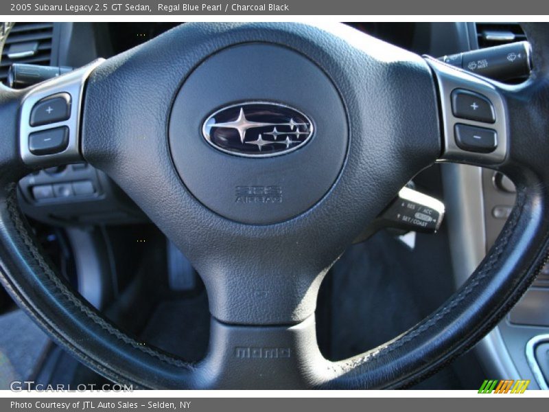 Regal Blue Pearl / Charcoal Black 2005 Subaru Legacy 2.5 GT Sedan