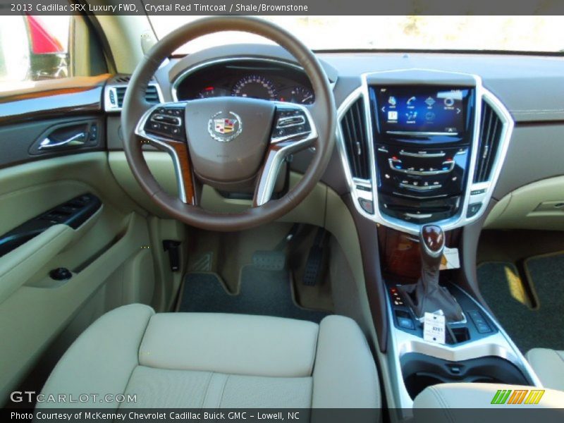 Crystal Red Tintcoat / Shale/Brownstone 2013 Cadillac SRX Luxury FWD