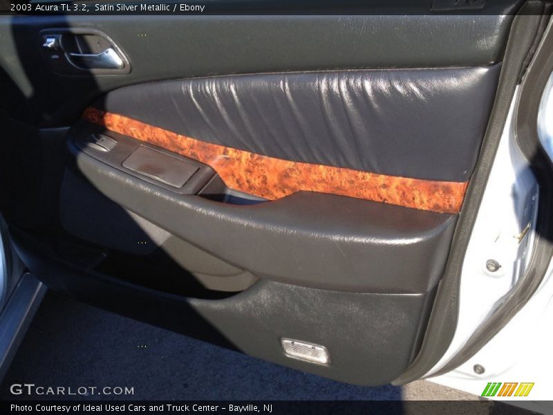 Satin Silver Metallic / Ebony 2003 Acura TL 3.2