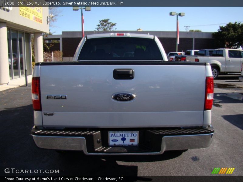 Silver Metallic / Medium/Dark Flint 2008 Ford F150 XLT SuperCab