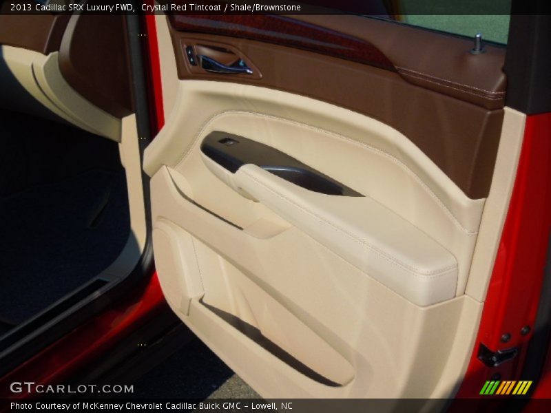 Crystal Red Tintcoat / Shale/Brownstone 2013 Cadillac SRX Luxury FWD