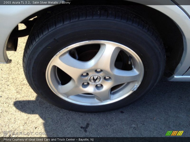 Satin Silver Metallic / Ebony 2003 Acura TL 3.2