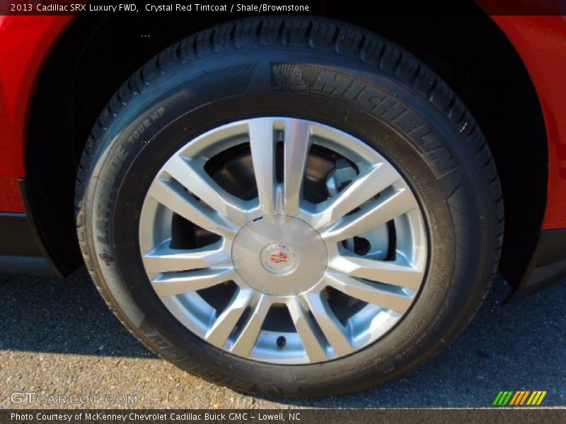 Crystal Red Tintcoat / Shale/Brownstone 2013 Cadillac SRX Luxury FWD