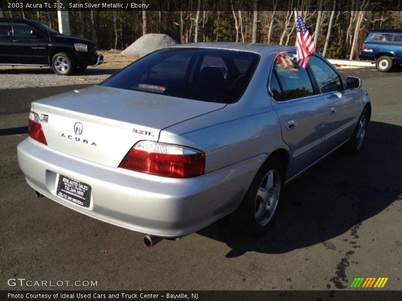 Satin Silver Metallic / Ebony 2003 Acura TL 3.2