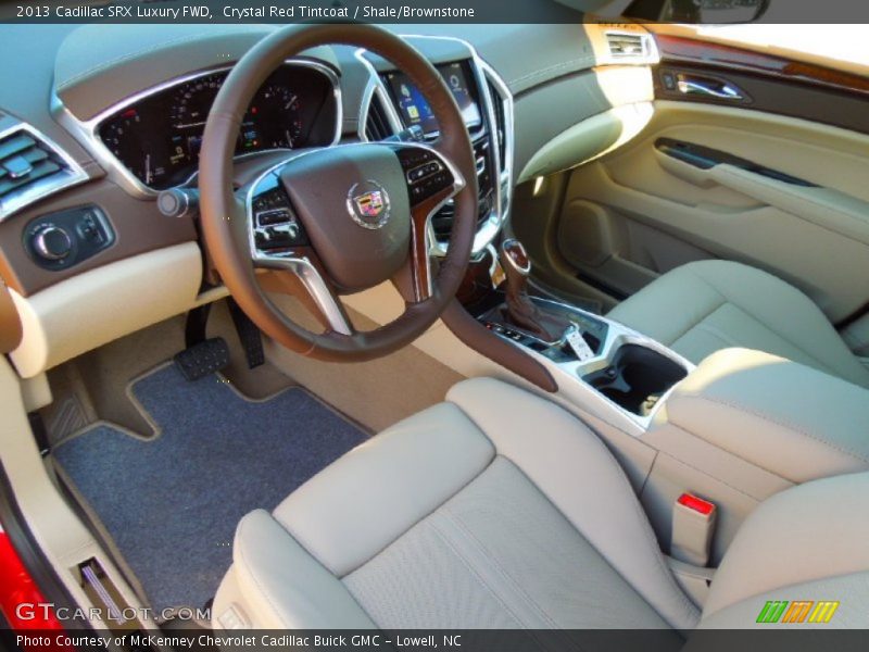 Crystal Red Tintcoat / Shale/Brownstone 2013 Cadillac SRX Luxury FWD
