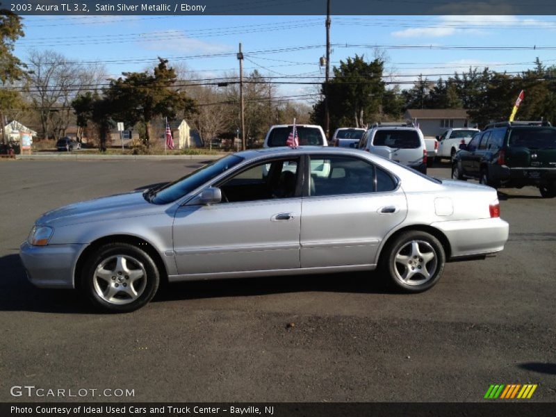 Satin Silver Metallic / Ebony 2003 Acura TL 3.2
