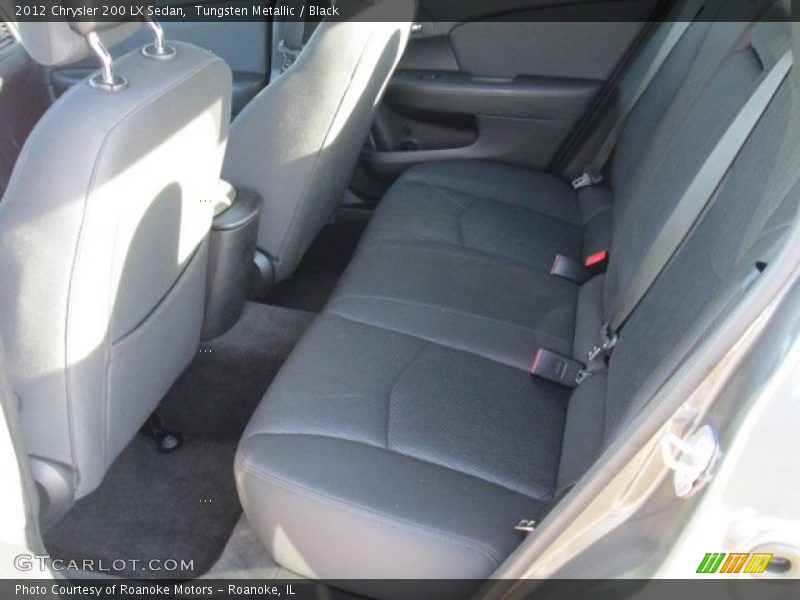 Tungsten Metallic / Black 2012 Chrysler 200 LX Sedan