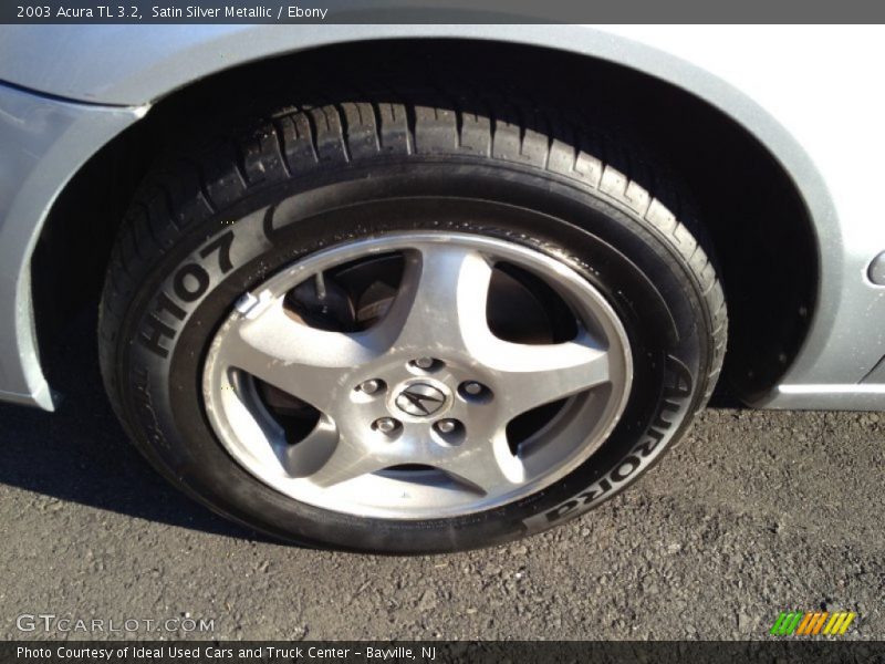 Satin Silver Metallic / Ebony 2003 Acura TL 3.2