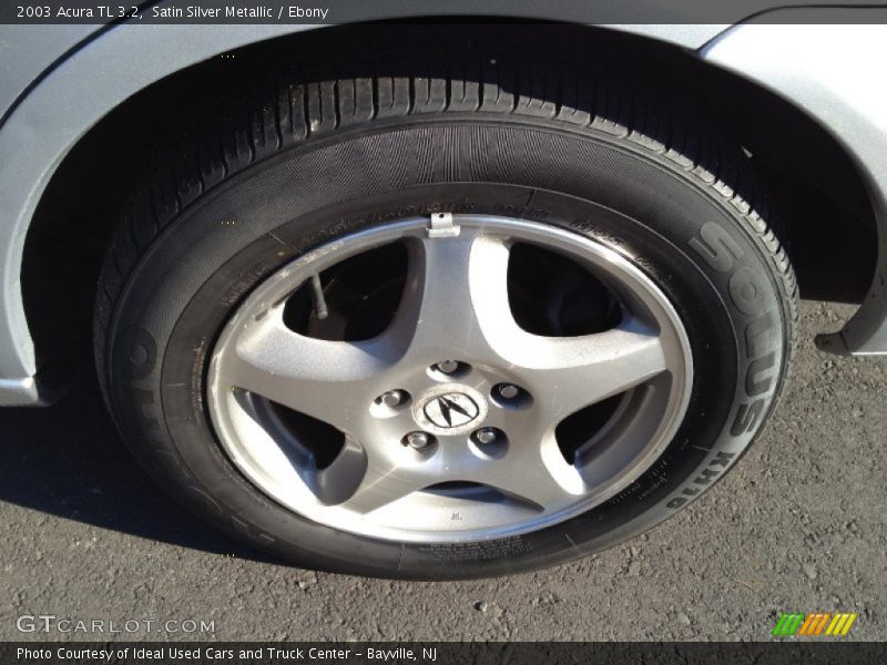 Satin Silver Metallic / Ebony 2003 Acura TL 3.2