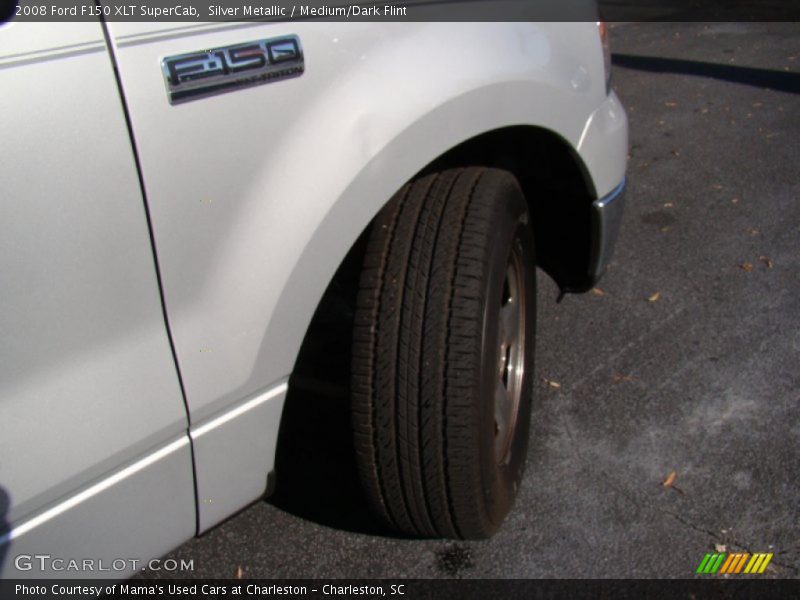Silver Metallic / Medium/Dark Flint 2008 Ford F150 XLT SuperCab
