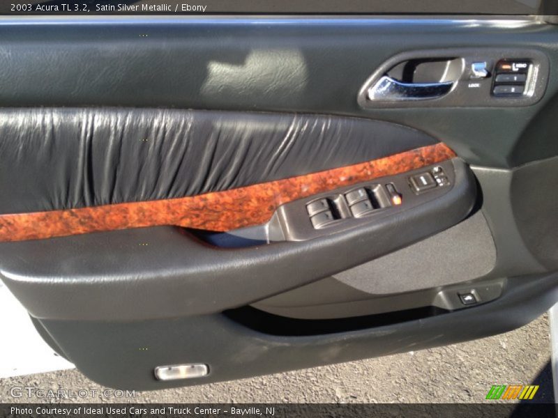 Satin Silver Metallic / Ebony 2003 Acura TL 3.2