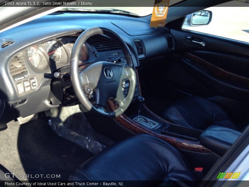 Satin Silver Metallic / Ebony 2003 Acura TL 3.2
