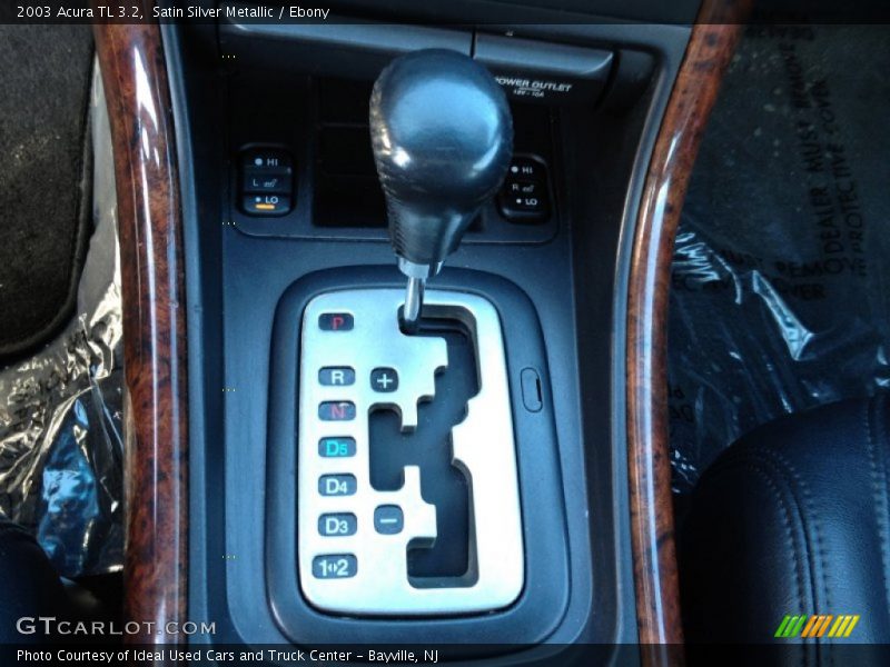 Satin Silver Metallic / Ebony 2003 Acura TL 3.2