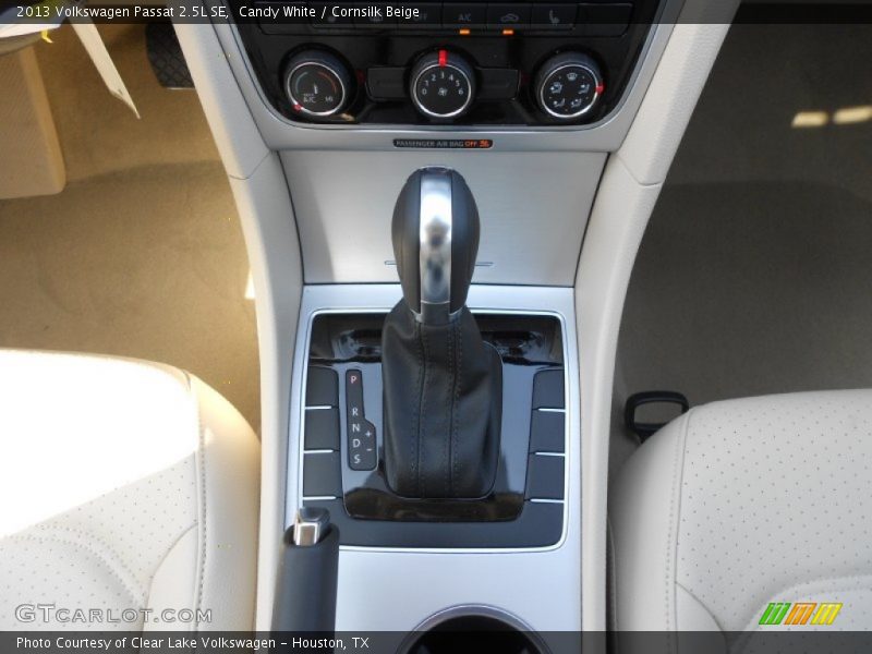 Candy White / Cornsilk Beige 2013 Volkswagen Passat 2.5L SE