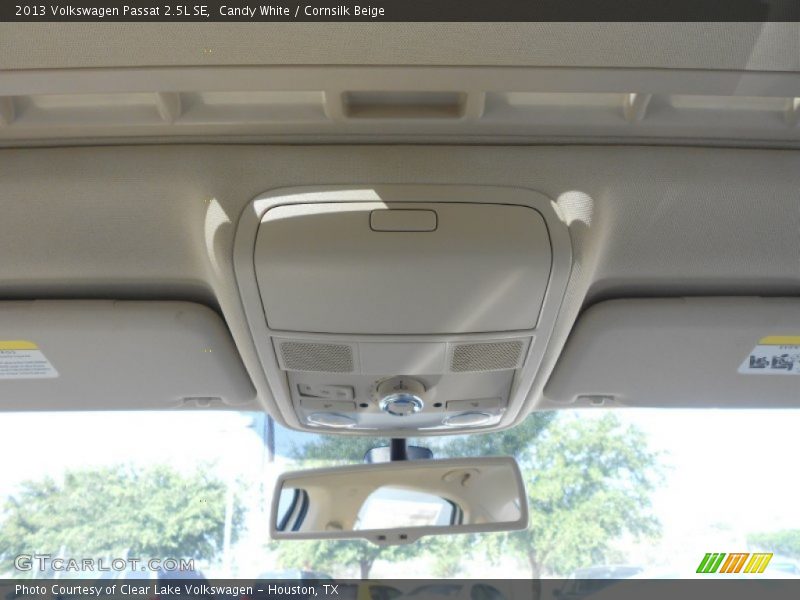 Candy White / Cornsilk Beige 2013 Volkswagen Passat 2.5L SE