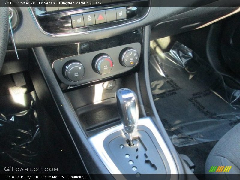 Tungsten Metallic / Black 2012 Chrysler 200 LX Sedan