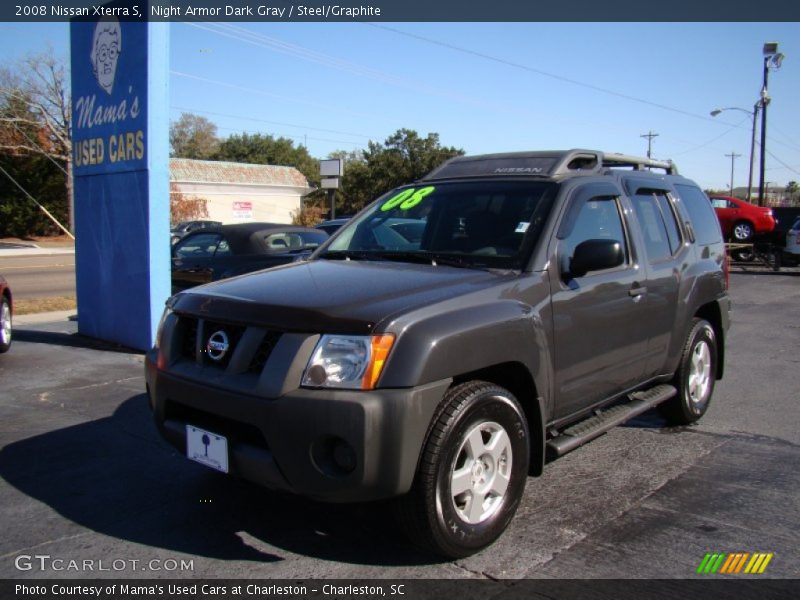 Night Armor Dark Gray / Steel/Graphite 2008 Nissan Xterra S