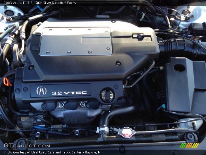 Satin Silver Metallic / Ebony 2003 Acura TL 3.2