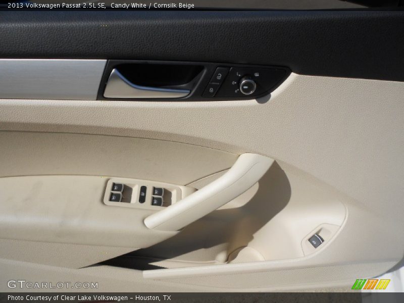 Candy White / Cornsilk Beige 2013 Volkswagen Passat 2.5L SE