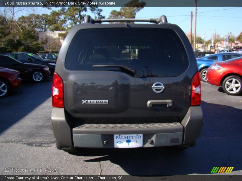 Night Armor Dark Gray / Steel/Graphite 2008 Nissan Xterra S