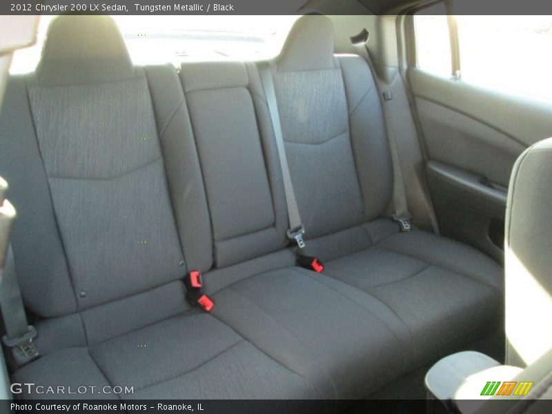 Tungsten Metallic / Black 2012 Chrysler 200 LX Sedan