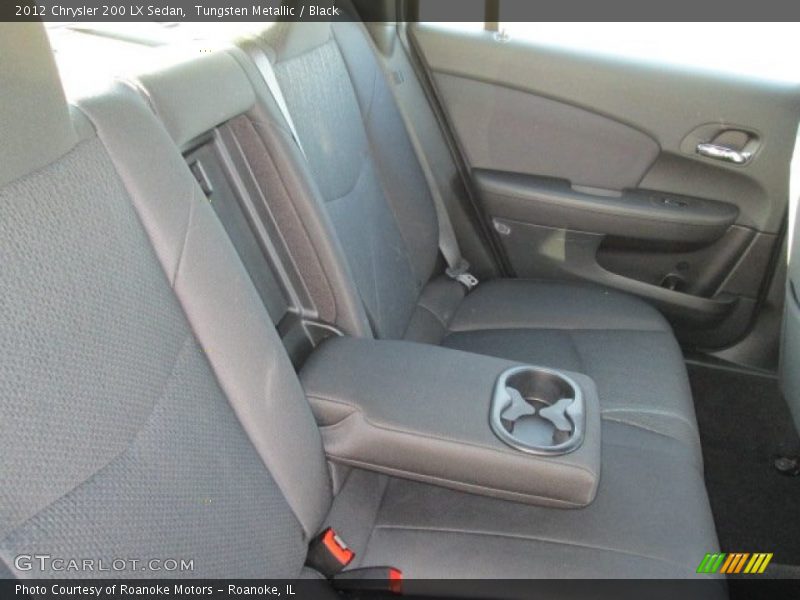 Tungsten Metallic / Black 2012 Chrysler 200 LX Sedan