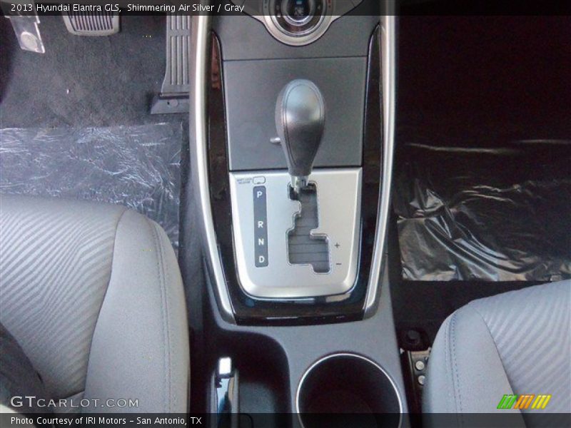 Shimmering Air Silver / Gray 2013 Hyundai Elantra GLS