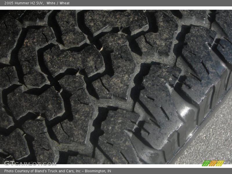 White / Wheat 2005 Hummer H2 SUV