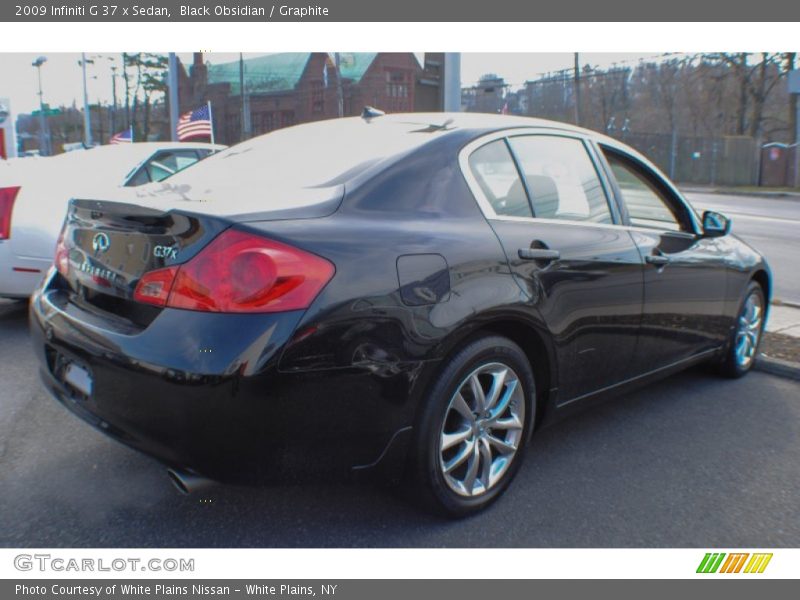 Black Obsidian / Graphite 2009 Infiniti G 37 x Sedan