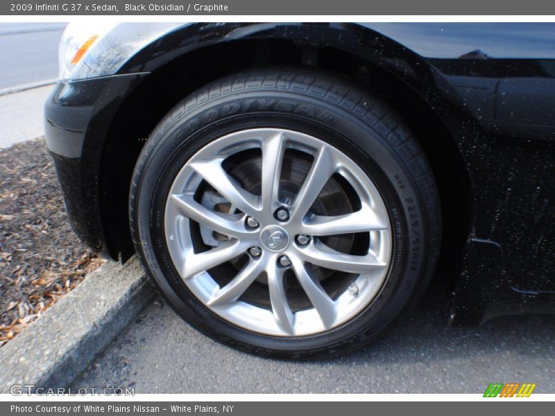 Black Obsidian / Graphite 2009 Infiniti G 37 x Sedan