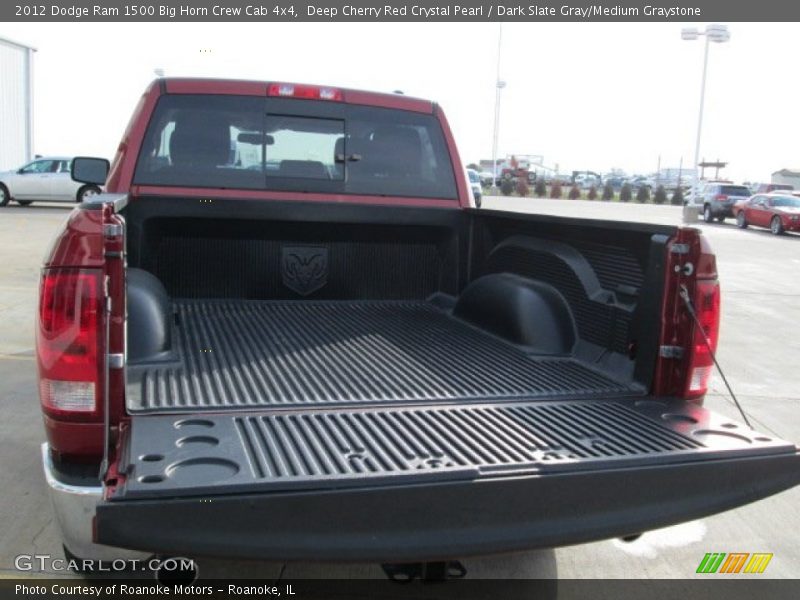 Deep Cherry Red Crystal Pearl / Dark Slate Gray/Medium Graystone 2012 Dodge Ram 1500 Big Horn Crew Cab 4x4