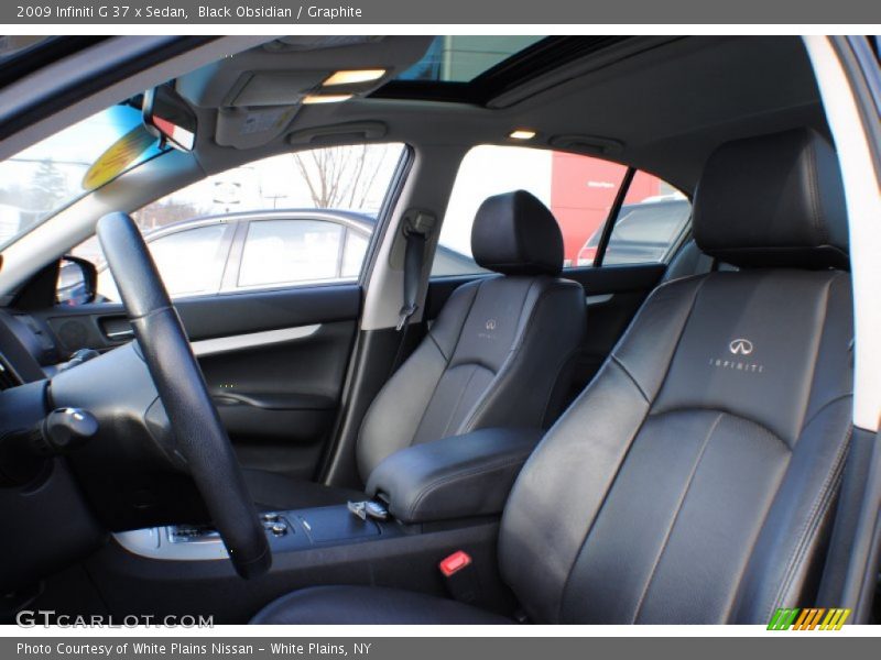 Black Obsidian / Graphite 2009 Infiniti G 37 x Sedan