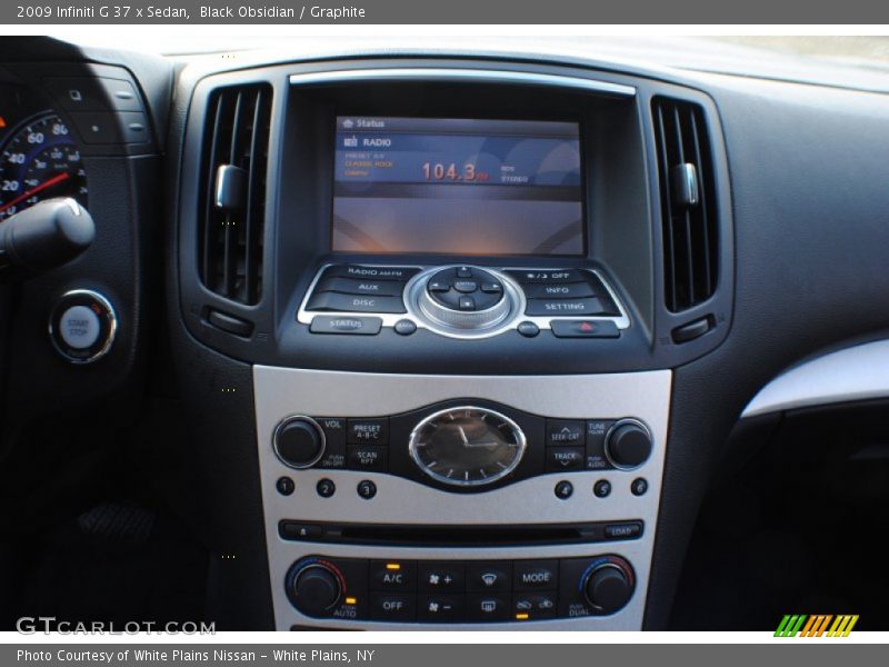 Black Obsidian / Graphite 2009 Infiniti G 37 x Sedan