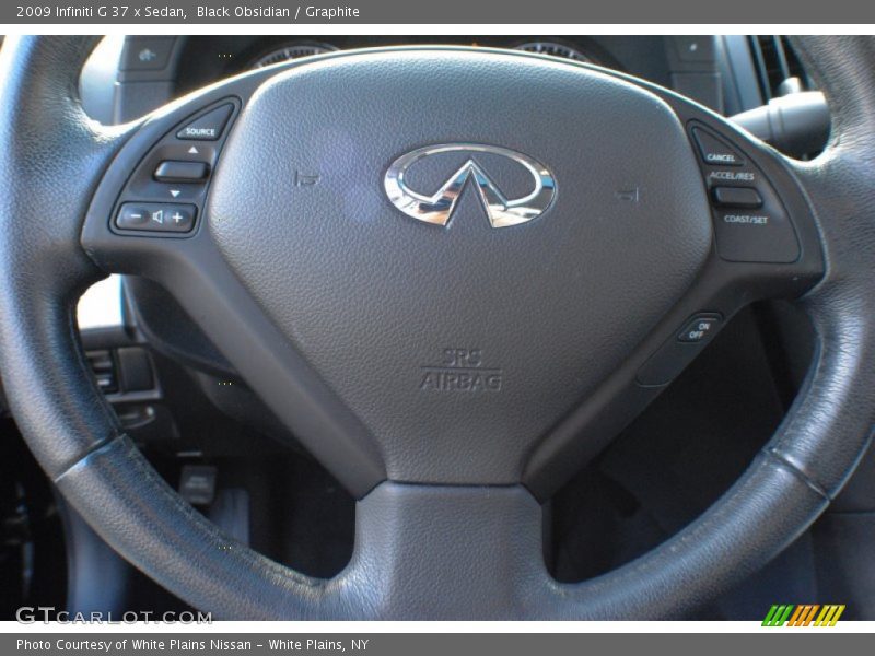Black Obsidian / Graphite 2009 Infiniti G 37 x Sedan