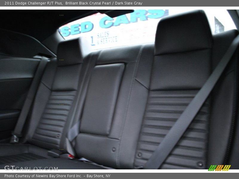 Brilliant Black Crystal Pearl / Dark Slate Gray 2011 Dodge Challenger R/T Plus