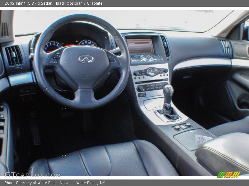 Black Obsidian / Graphite 2009 Infiniti G 37 x Sedan