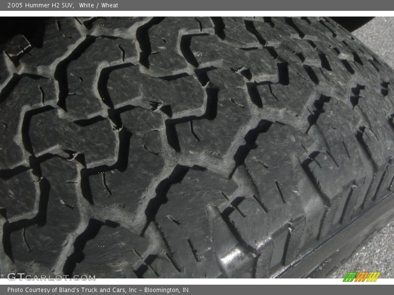 White / Wheat 2005 Hummer H2 SUV