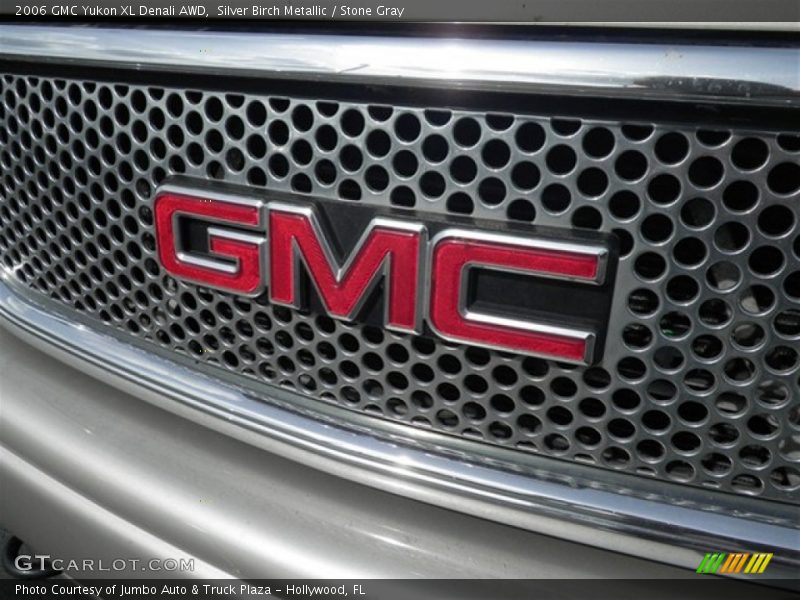 Silver Birch Metallic / Stone Gray 2006 GMC Yukon XL Denali AWD