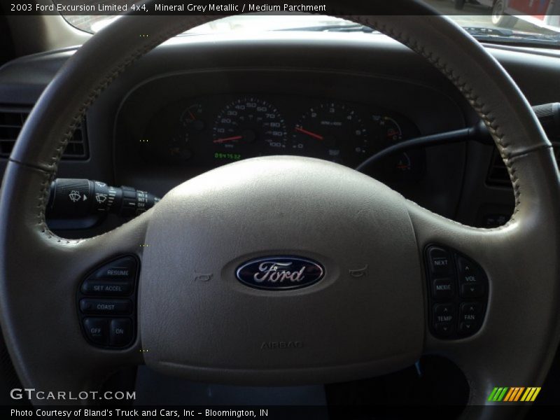 Mineral Grey Metallic / Medium Parchment 2003 Ford Excursion Limited 4x4
