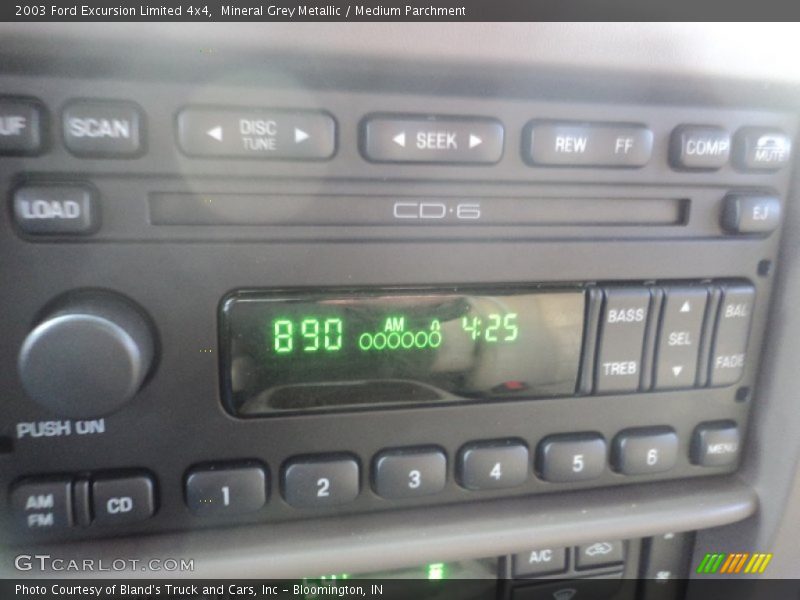 Mineral Grey Metallic / Medium Parchment 2003 Ford Excursion Limited 4x4