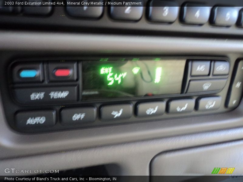 Mineral Grey Metallic / Medium Parchment 2003 Ford Excursion Limited 4x4