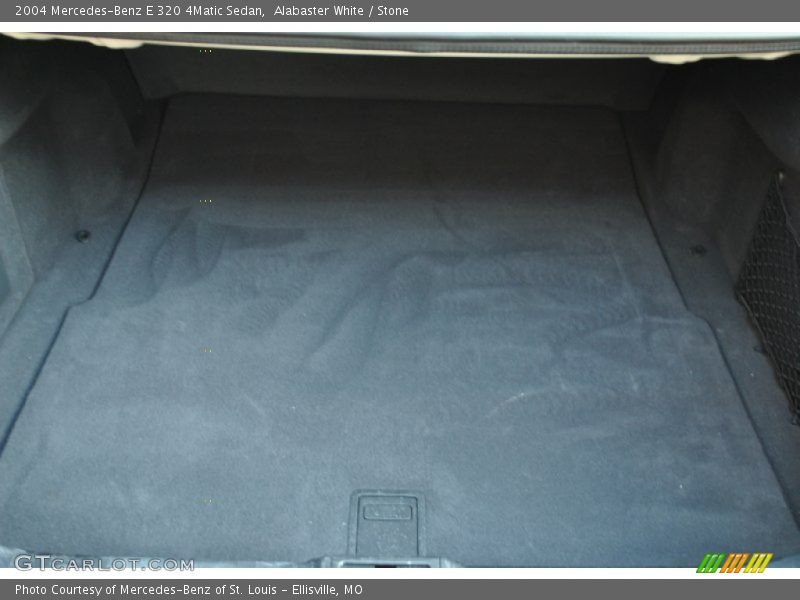 Alabaster White / Stone 2004 Mercedes-Benz E 320 4Matic Sedan