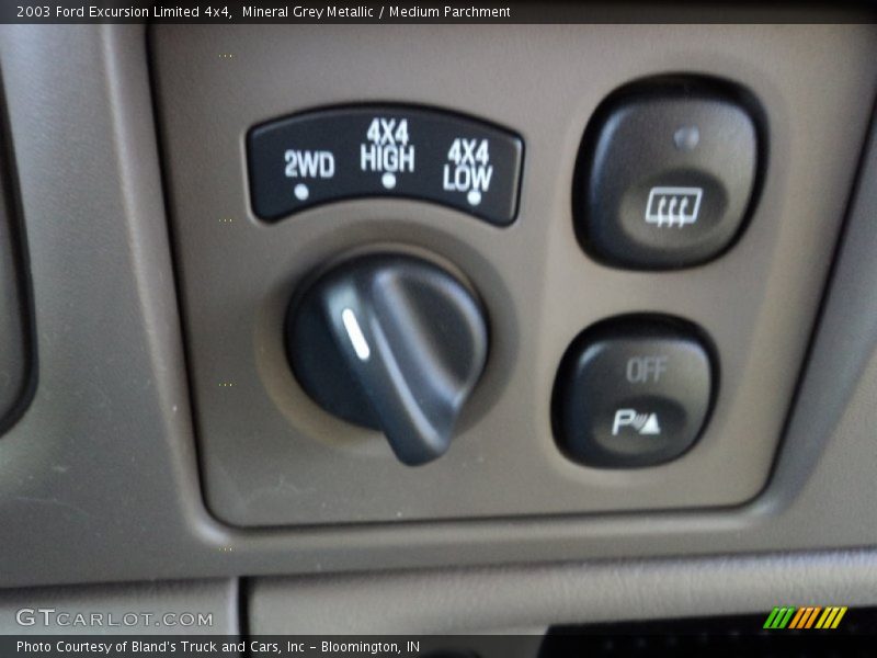 Mineral Grey Metallic / Medium Parchment 2003 Ford Excursion Limited 4x4