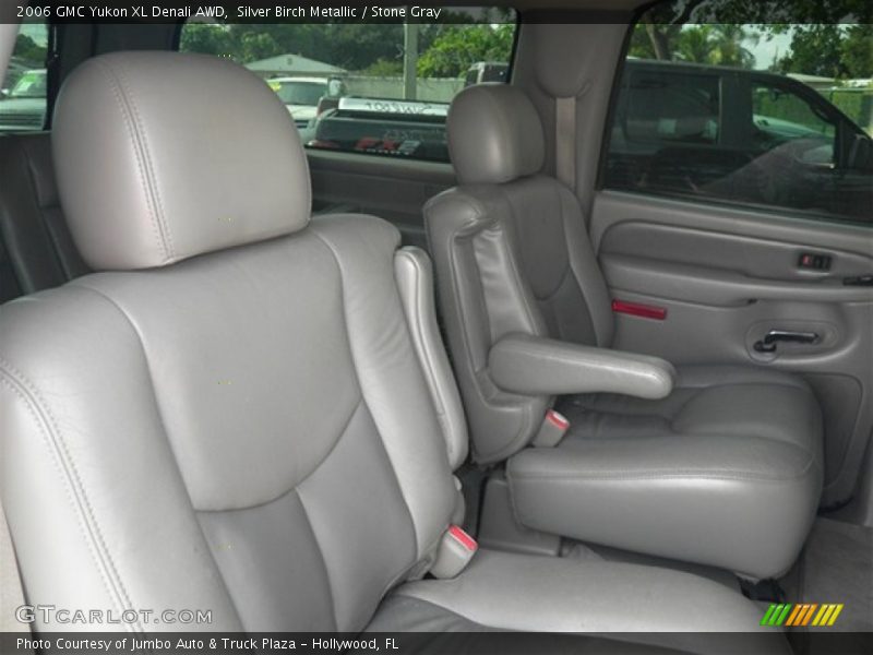 Silver Birch Metallic / Stone Gray 2006 GMC Yukon XL Denali AWD
