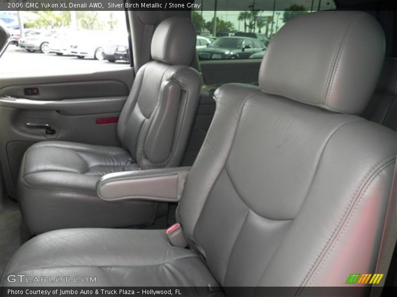Silver Birch Metallic / Stone Gray 2006 GMC Yukon XL Denali AWD
