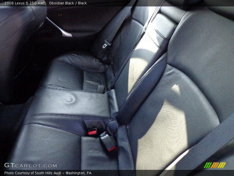 Obsidian Black / Black 2008 Lexus IS 250 AWD