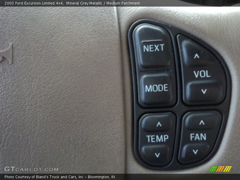 Controls of 2003 Excursion Limited 4x4